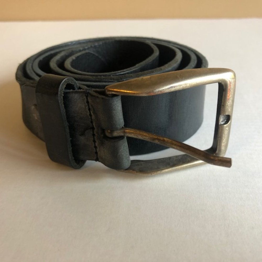 Genuine Leather Black Belt